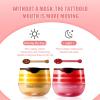 2 Pcs Lip Balm Honey Pot, Honey & Strawberry Moisturizing Lip Mask Reduces Lip Lines, Prevention Dry and Cracked Lip Scrubs Exfoliator. (Honey & Strawberry) view 4