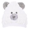 FOMIYES Microfiber Hair Towel Wrap Brown Bear Hair Drying Cap Cartoon Bear Dry Towel Hat Absorbent Dry Towels Drying Hat Child Bath Towel Absorb Coral Fleece view 1