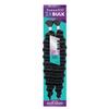 Sensationnel PremToo bulk weaving  2x deep human hair blend for boho, knotless box or curly loose wave styles - 1 pack (18 inch, 4 MEDBROWN) view 1
