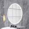 32 in. Round Wall-Mounted Dimmable LED Bathroom Vanity Mirror with Defogger and Bluetooth Music Speaker view 2