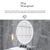 32 in. Round Wall-Mounted Dimmable LED Bathroom Vanity Mirror with Defogger and Bluetooth Music Speaker view 4