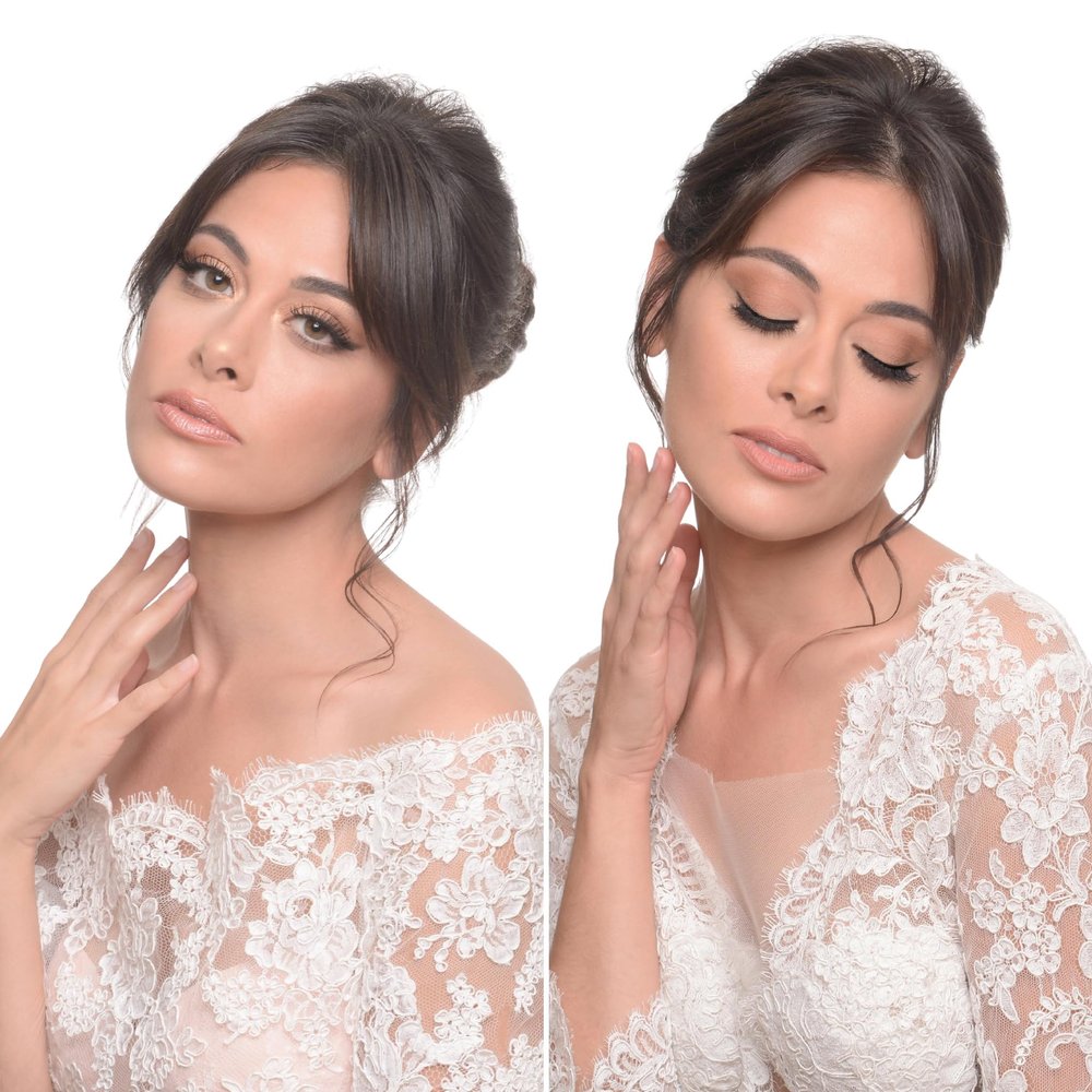 Rose Gold DIY Bridal Beauty Makeup Kit - 16 Pieces Included