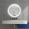 24 in. Round Wall-Mounted Dimmable LED Bathroom Vanity Mirror with Defogger and Bluetooth Music Speaker view 2