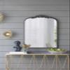 24" x 36" Classic Design Mirror with and Baroque Inspired Frame for Bathroom, Entryway Console Lean Against Wall view 3