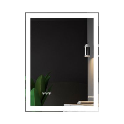 2028 Bathroom LED Mirror Anti- Fog Mirror with Button Modern Style