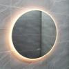 24 inch Acrylic LED Round Mirror Make up Mirror 3 Brightness Cosmetic Mirror Memory Function Anti-Fog view 4