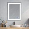2432 Bathroom Mirror with Dimmable LED Light Makeup Mirror Anti-Fog view 1
