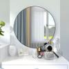 24" Large Round Black Circular Mirror view 1