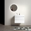 20 Modern LED Backlit Bathroom Mirror, Diffused Soft Light, Defogging Function, CRI>90, Adjustable Light Brightness & Temperature 3000K, 4500K, 6000K, 0.2" Thick High-Definition Silver Mirror view 1