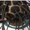 Black African Anango Hair Thread/Fil Anango/Nigeria Rubber Thread/Owu Isi/Irun Kiko (Lot of 4) view 2