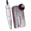 HYQFSAD 35000RPM Speed Portable Nail Drill, Rechargeable Electric Manicure Pedicure Set with 6 Sanding Heads, LED Digital Display, Manicure and Pedicure Set for Home Nail Salon Use (Color : Gray) view 1