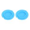 Easy Control, Easy to Clean, Large Capacity Wax Warmer Bowl with Convex Ears Design - Soft Silicone Material, Suitable for Hair Removal on Face, Armpits, Legs (Blue) view 2
