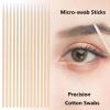 800PCS Pointed Cotton Swabs,4 inch Microblading Cotton Swab with Wooden Sticks for Makeup, Tattoo Permanent Supplies and Cleaning (8Packs) view 3