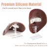 Banugo Makeup Mannequin Face - Silicone Head with Makeup Kit, Brushes & Bag for Practicing Skills or Gifts view 3