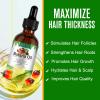 Batana Hair Growth Oil - 60ml Organic Formula for Strengthening, Thickening, Repairing Damaged Hair, Nourishing Scalp - 100% Natural for Women and Men view 3