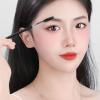 cdar Nylon Bristles Eyebrow Brush 3pcs Double-headed Set Spiral Bevel Eye Makeup Plastic Handle Eyelash Professional Comb Tool Naturally Separated A view 3