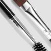 cdar Nylon Bristles Eyebrow Brush 3pcs Double-headed Set Spiral Bevel Eye Makeup Plastic Handle Eyelash Professional Comb Tool Naturally Separated A view 4