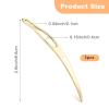 Interlocking Tool Set for Locs, Hair Repair and Tightening - 3 PCS Sisterlock Retightening Accessories (Gold, Silver, Rose Gold) view 2