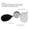 Hair Fiber Spray Applicator with Rubber Pump & Glass Bottle | Even Application for Hair Thickening, Hair Growth Powder, Styling & Volume Boost view 2
