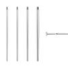BodyAce 14G 16G 18G 20G Piercing Taper, Stainless Steel Threadless Insertion Pin Screw On Assistant Tool, Curved Body Piercing Stretching Kit for Ear/Nose/Navel/Lip/Eyebrow [Internal Thread] view 1
