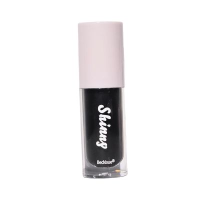 Almencla Oil Lip Tools High Shine Lips Liquid Lipstick Lip Glossy Shiny Plumping Lip Oli Nourishing Lip for Women Girls Birthday, Black