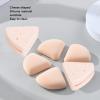 JUOPZKENN Triangle Powder Puff Case, Dustproof Silicone Beauty Makeup Sponge Holder,Keep Cleanse, Hollow Out, Travel Use, Excellent Silicone view 2