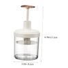 Amosfun Cleansing Foams Maker Facial Plastic Foaming Maker Face Wash Foamer Trip Foaming Maker Bubbling Supply view 2