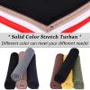 1 Piece Extra Wide Breathable Soft Fashion Halo Jersey Turban for Women (Turmeric) view 4