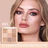 AMY'S DIARY Matte nude neutral Eye Shadow Palette Makeup,Eyeshadow Long Lasting Waterproof Cruelty-Free, 9 Blendable Shades in Smooth for girls (01#) view 3