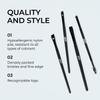 Straight Cosmetic Brush BRONSUN, 1 pc. Professional Brush For Eyebrow Tinting and Makeup view 4