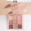 AMY'S DIARY Matte Shimmer Pink Eye Shadow Palette Makeup,Eyeshadow Long Lasting Waterproof Cruelty-Free, 9 Blendable Shades in Smooth Matte and Shimmer Finishes with Gorgeous Pearls for Girls (16#) view 4