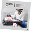 HONMEET Baseball Pattern Travel Toiletry Bag Waterproof Makeup Storage Pouch for Outdoor Activities Portable Cosmetic Organizer for Women view 2