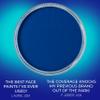Blue Squid Face Paint Water Based Single Cake Professional Face Paint & Body Paint - Water Activated, Kids Adults Face Painting for Costume, Halloween Makeup, Cosplay - Neon Blue Face Paint 30g view 3