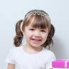 Beaupretty Valentines Day Headband Heart Headband Rhinestone Heart Headband Metal Headpiece Sweet Love Heart Hairband for Women and Girls view 3