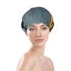 3D Graphics Universe Space Double Layer Waterproof Shower Cap - Women's Lightweight, Portable, Soft, Reusable Bath Accessory view 2