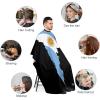 Argentina Map Flag Professional Hair Cutting Cape Apron Salon Haircut Barber Hairdressing with Snap Closure view 3