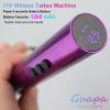 MARLLOGIVA Digital LCD Display Wireless Rotary Tattoo Pen Precision Permanent Makeup Machine for Eyebrows Lips Scalp and Tiny Tattoos (Black Machine) view 4