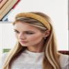 Gmmidea Pearl Rhinestone Women Headband Fashion Bling Beaded Crystal Diamond Headband Glitter Bejeweled Padded Hairband Holiday Girls Headpiece Sparkle Hair Accessories C-Gold view 3