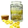 Calendula & Turmeric- Organic.Calm Butter Bits lotion bars-for dry hands in to-go sustainable packaging. Vegan- Organic- No Beeswax- ingredients clean enough to eat! (Medium - 100 Bits in Jar) view 4