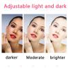AHDFY 22 in Large Capacity Make Up Beauty Trolley Case,with Led Lights, Lockable Cosmetic Organizer Professional Cosmetic Box, Cosmetics Art Cosmetic Box for Travel view 3