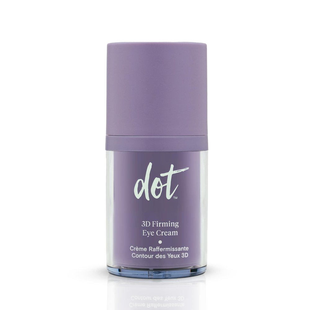 dot 3D Firming Eye Cream - Multi Action Eye Cream - Suitable for All Skin Types  Best Product For Mature Skin & Under Eye Area - Daily Regenerating Wrinkle Cream - Menopause Skincare - 1 Oz