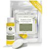 Turmeric and Kojic Acid Infused Exfoliating Pads for Uneven Skin - 100% Natural - Deep Clean, Exfoliate Pores, Smooth Skin, Face & Body, Licorice Root Infused - Travel Friendly - Made in USA (30 Pads) view 1
