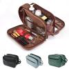 ERBON Storage bag, men's wash hook storage bag, travel waterproof folding cosmetic bag PU view 3