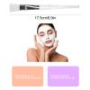 10 Pieces Facial-Mask Brush Face-Mask Applicator Soft Facial Application Brush with Clear Plastic Handle for Skin Care, Body Butter Applicator Tools 17 2 cm/0.60.06 Inch (White) view 3