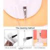 10 Pieces Facial-Mask Brush Face-Mask Applicator Soft Facial Application Brush with Clear Plastic Handle for Skin Care, Body Butter Applicator Tools 17 2 cm/0.60.06 Inch (White) view 4