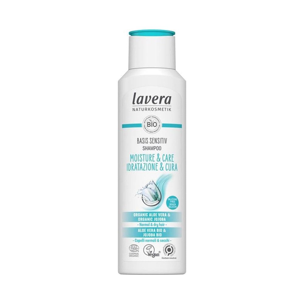 Lavera Organic Moisture & Care Shampoo New 8.45 fl oz