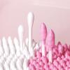 BALERP Disposable Cotton Swabs, Cotton Swabs, Home Boxed Round Head, Pointed Tip, Double Ended Cleaning Sanitary Napkins, Ear Plucking Cotton Swabs view 2