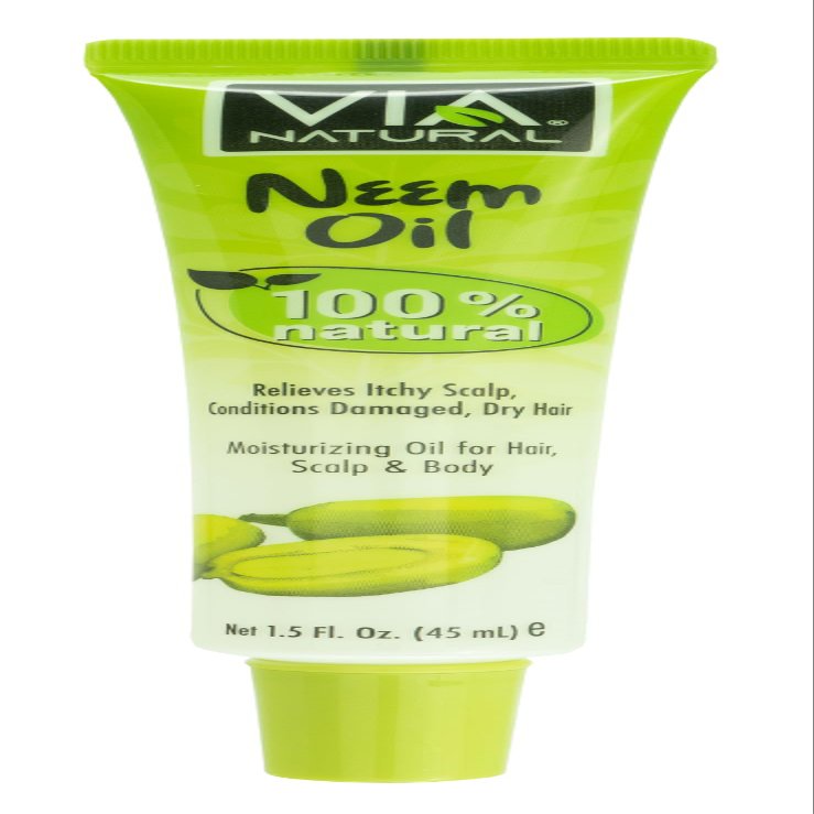 Via Natural 100% Natural Neem Oil 1.5 Fl Oz (Pack of 1)