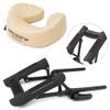 Master Massage Deluxe Adjustable Ergonomic Dream Face Cradle and Patented Ultra Plush Memory Foam Face Cushion Pillow -Face Pillow Set - Massage Table-Massage Chair Headrest Platform Set - (Cream) view 2