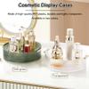 VINGAA 360 Rotating Makeup Organizer, Large Capacity Cosmetic Display Cases, Countertop Rotating Perfume Organizer, Round Skincare Storage Organizer, Suitable for Bathroom, Kitchen, Dresser view 2